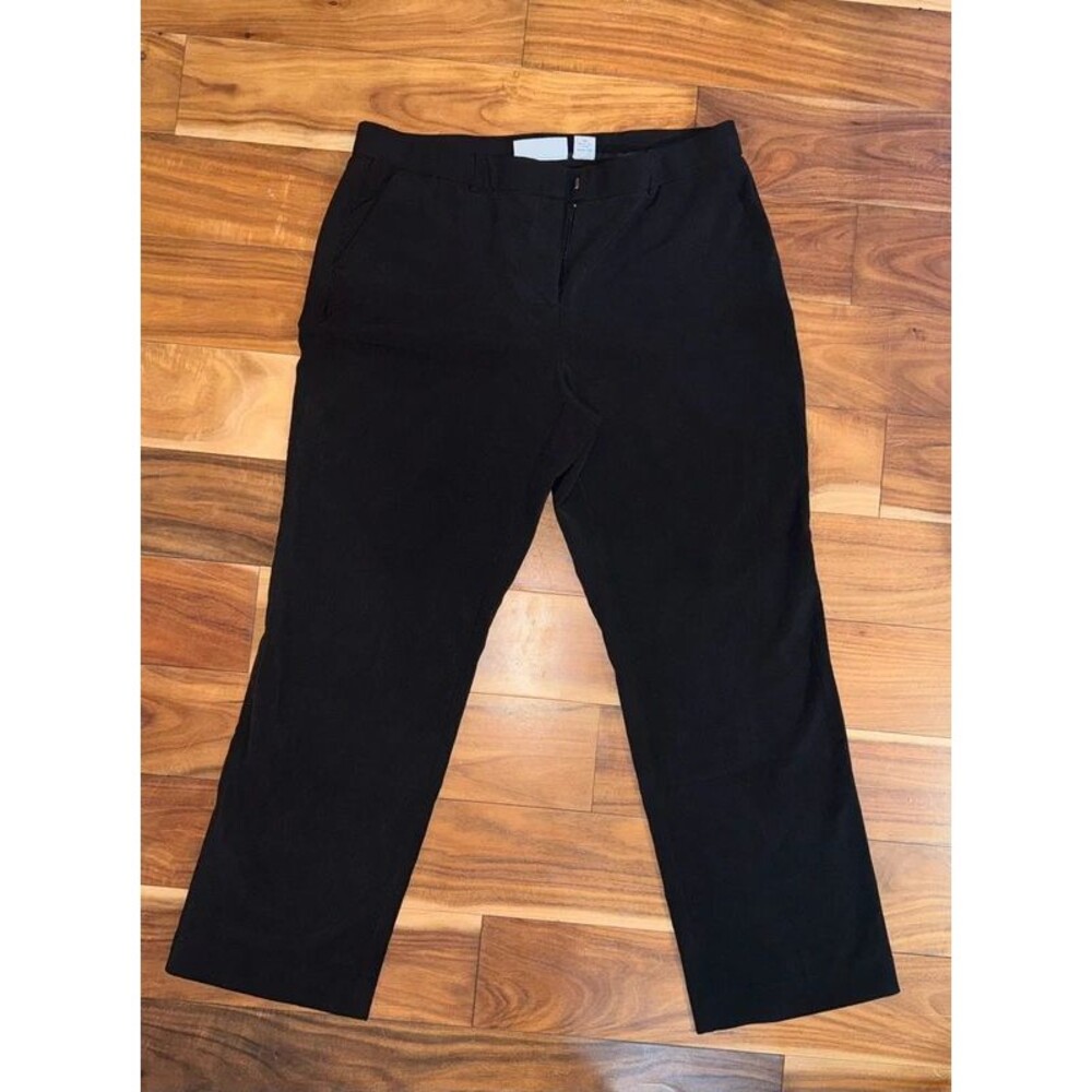 Women’s Black Wide Leg Slacks 13/14